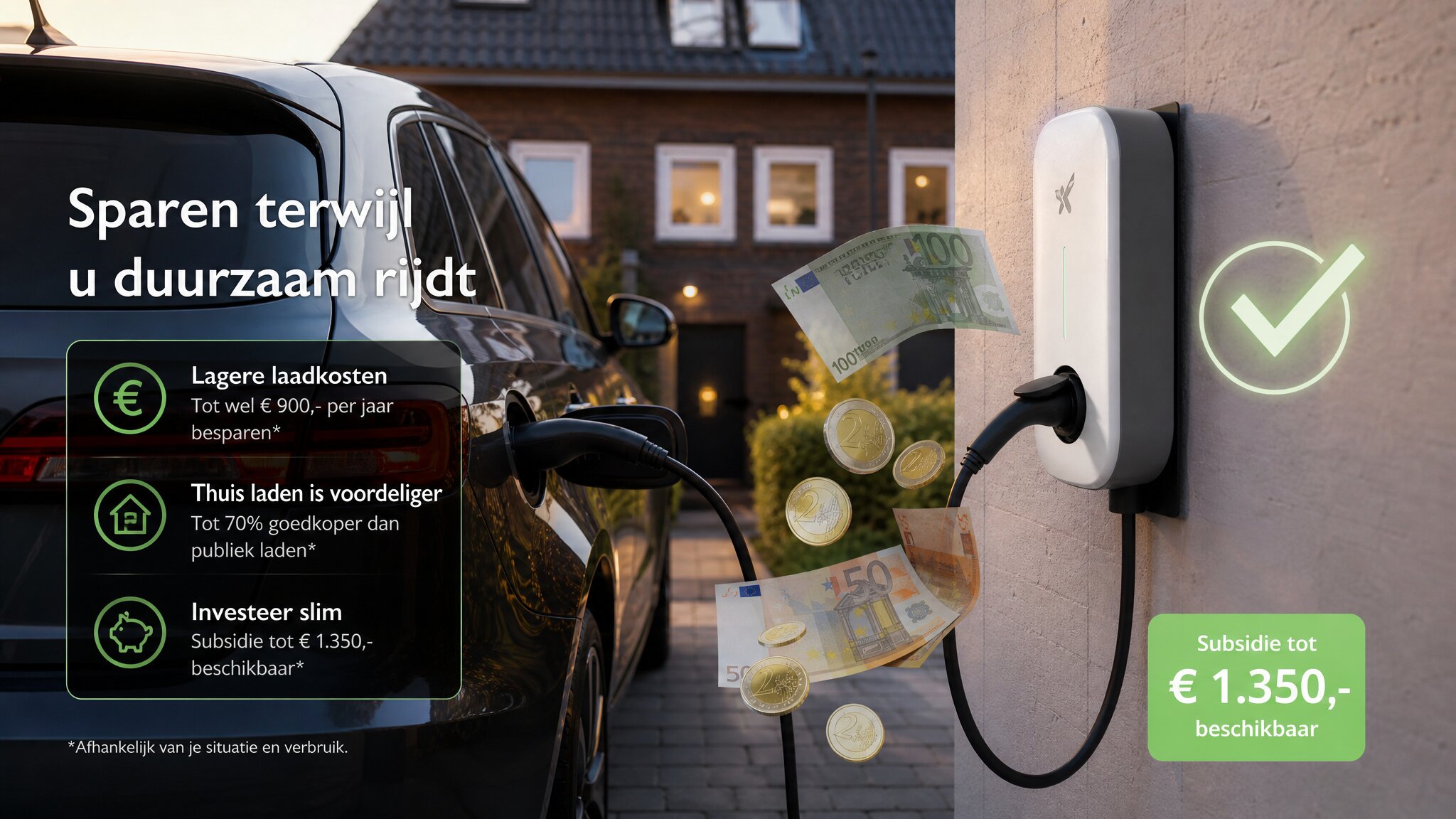 Subsidies en vergoedingen voor laadpalen in 2026